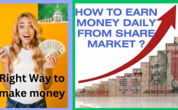 How to earn money daily from share market
